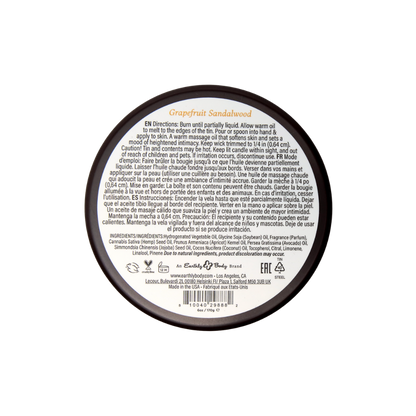 Aphrodisiac Massage Candle