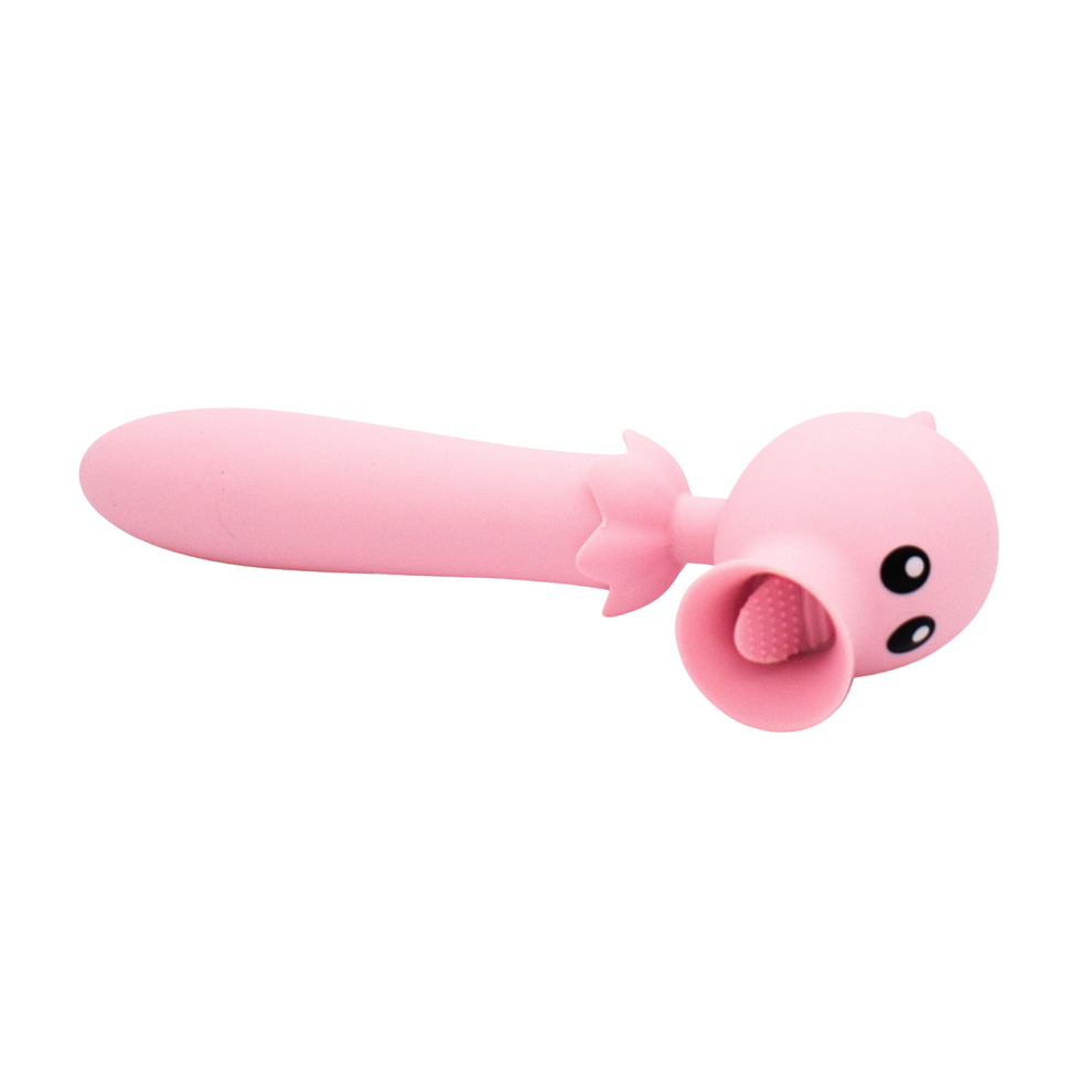 Lick N' Stick Clit Flicker & G-Spot Vibrator