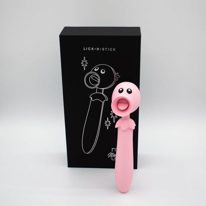 Lick N' Stick Clit Flicker & G-Spot Vibrator